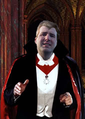 Tyler R. Tichelaar, Ph.D. as Dracula